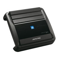 Alpine MRX-T17 Owner's Manual
