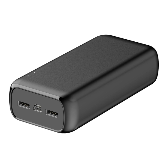 Denver PBA-30006 Portable Power Bank Manuals