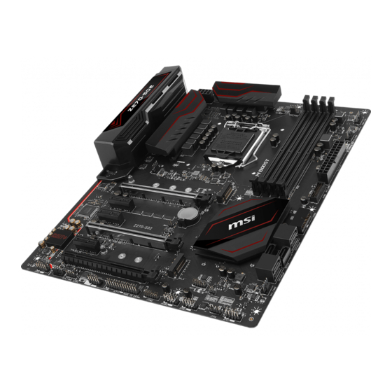 MSI Z270-S02 Manual