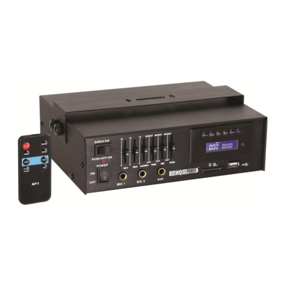 HQ Power PAA03 User Manual