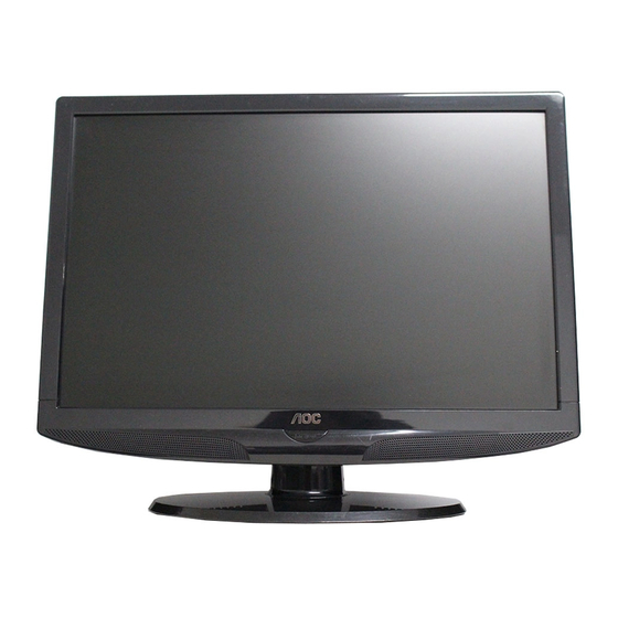 AOC L19W831 Service Manual
