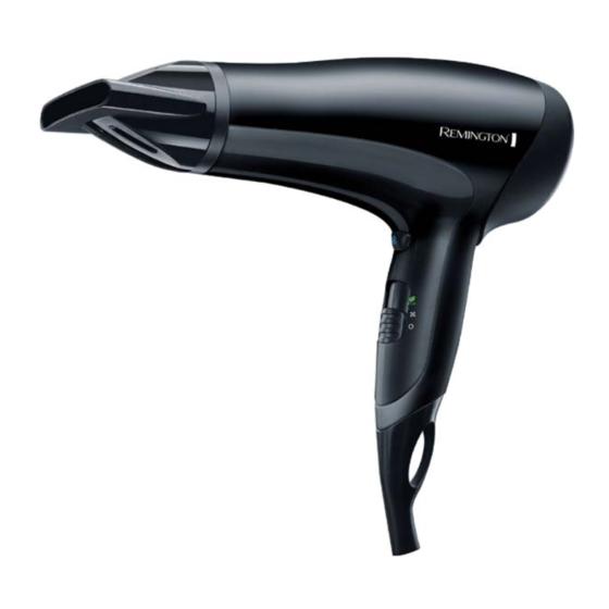 Remington Power Dry 2000 Manual