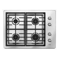 Maytag MGC7536WW - 36 in. 5 Burner Gas Cooktop Use And Care Manual