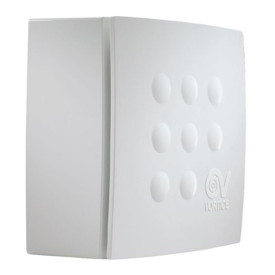 Vortice VORT QUADRO Instruction Booklet