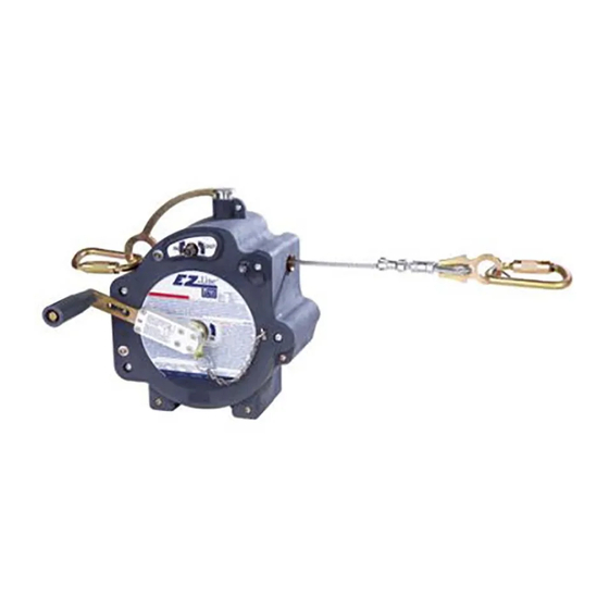 DBI SALA EZ-LINE 7605060B Specific Instructions