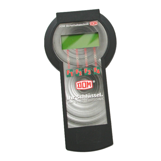 DOM ELS-P-PG1 Manuals
