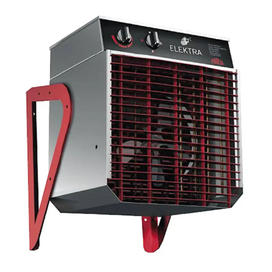 Frico Elektra F Manual