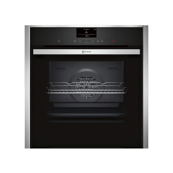 NEFF B57CS24N0B Instruction Manual
