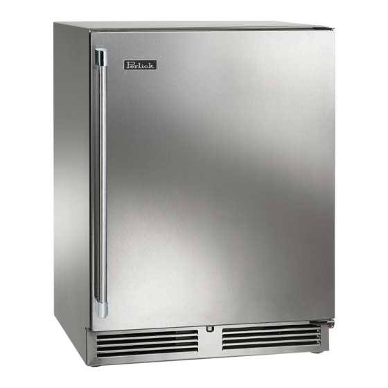 Perlick ADA-COMPLIANT Series Use And Care Manual