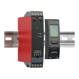 PR electronics 4131 Product Manual