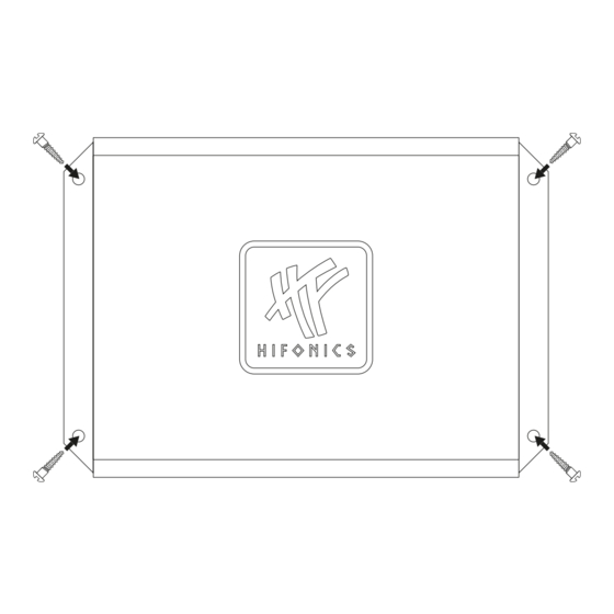 Hifonics PLUTO I User Manual