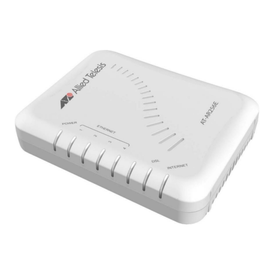 Allied Telesis AT-AR256E v3 User Manual