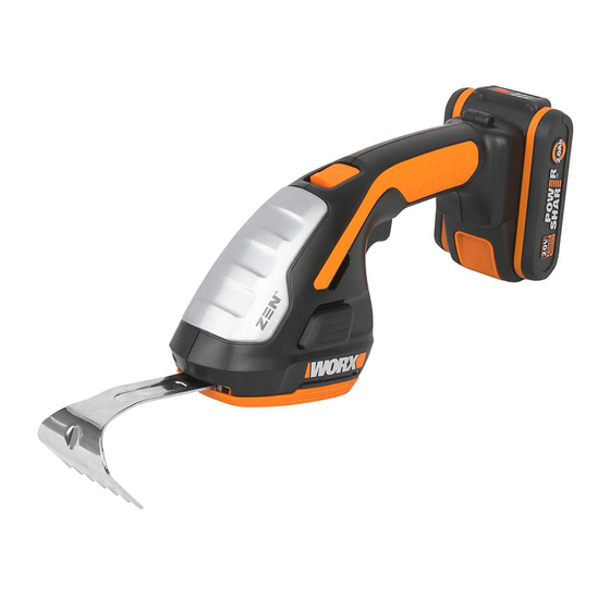 Worx WG801E Manual