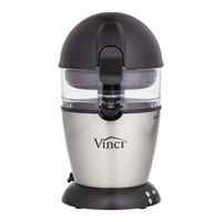VINCI HANDS FREE CITRUS JUICER Instructions Manual