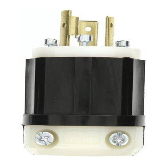 Leviton Black & White 2311-PLC Manual