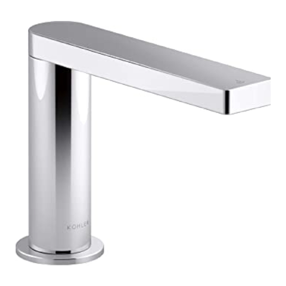 Kohler Kumin K-104K36-SANA-CP Manuals