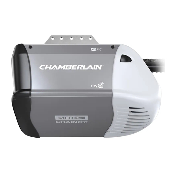 Chamberlain C205C Manuals