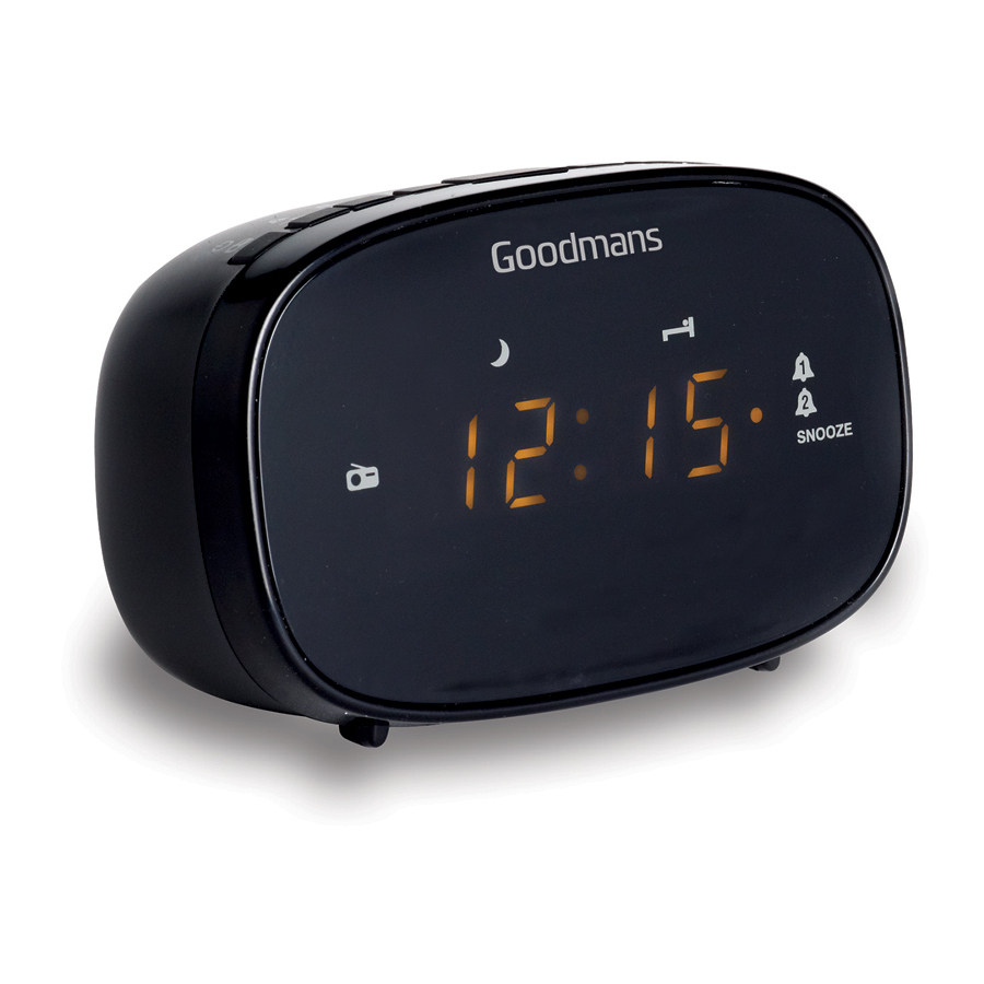 Goodmans GCR02 Quick Start Manual