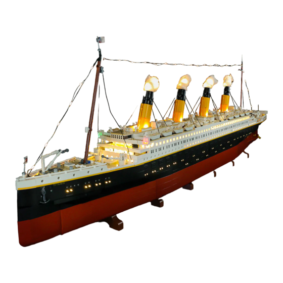 GAME OF BRICKS Titanic 10294 Instruction Manual
