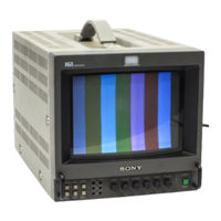 Sony Trinitron PVM-8041Q Service Manual