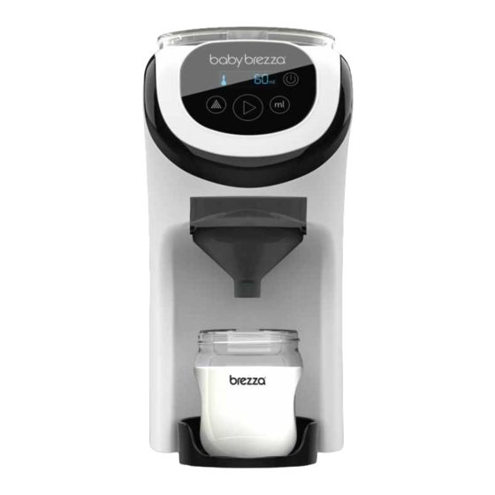 Baby Brezza formula pro mini Instructions Manual