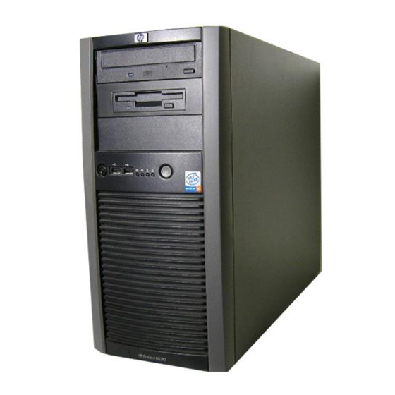 HP ML310 - ProLiant - G2 User Manual