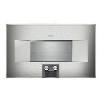 GAGGENAU BS 280/281 Instruction Manual