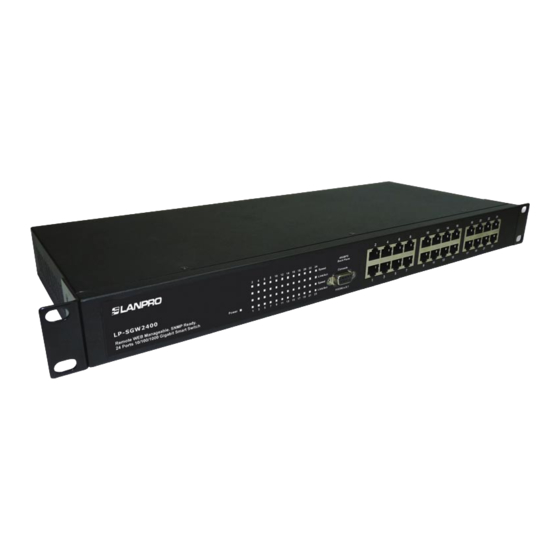 Lanpro LP-SGW2400 User Manual