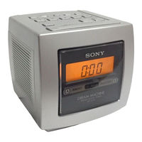 Sony Dream Machine ICF-C113 Operating Instructions