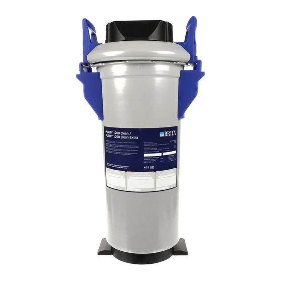 Brita PURITY 1200 Clean Manual