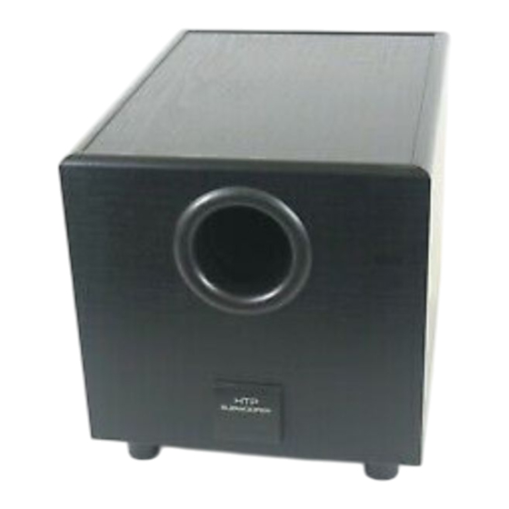 Pioneer HTP102-SW Service Manual