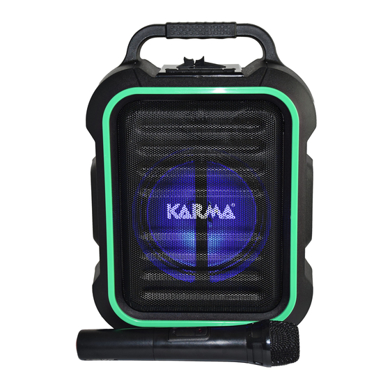 Karma BM 863RM Amplified Speaker Manuals