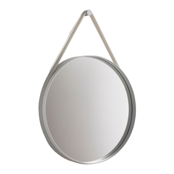 Hay STRAP MIRROR 50 Instruction Manual
