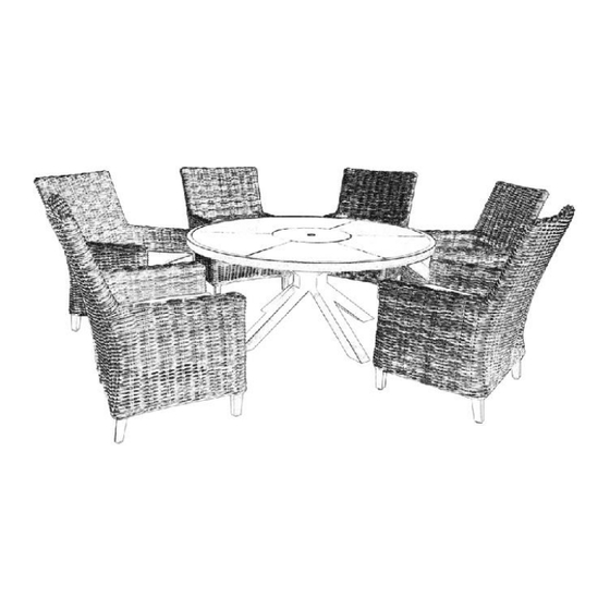 Member's Mark GC-11213-7PC Assembly Instructions & User Manual