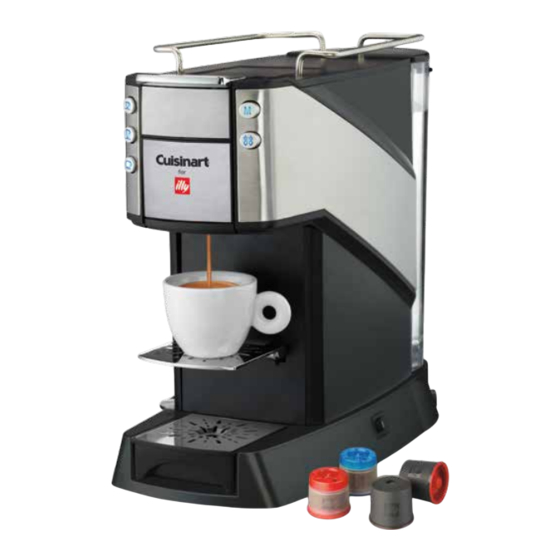 Cuisinart illy Buona Tazza EM-400C Series Instruction Booklet