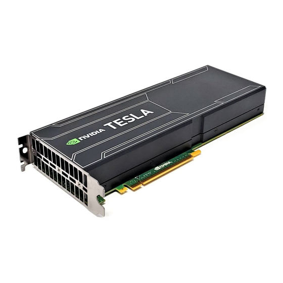 Nvidia TESLA K20 Board Specification