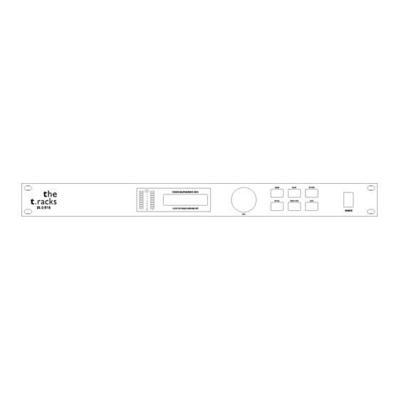 thomann t.racks DL2/918 Instruction Manual