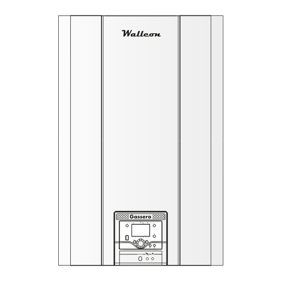 gassero wallcon Installation, User And Service Manual