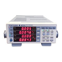 YOKOGAWA WT330 User Manual
