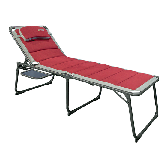 Quest Leisure Products Quest Elite Bordeaux Pro Lounge Full Instruction Manual