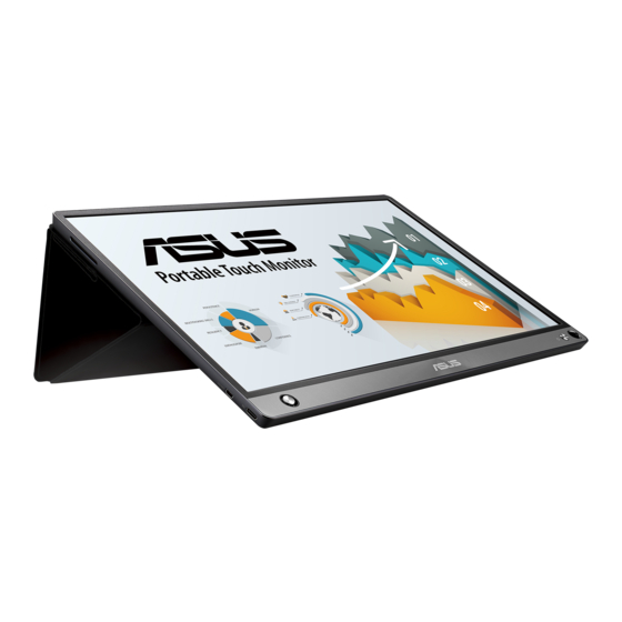 Asus ZenScreen Touch MB16AMT Manuals