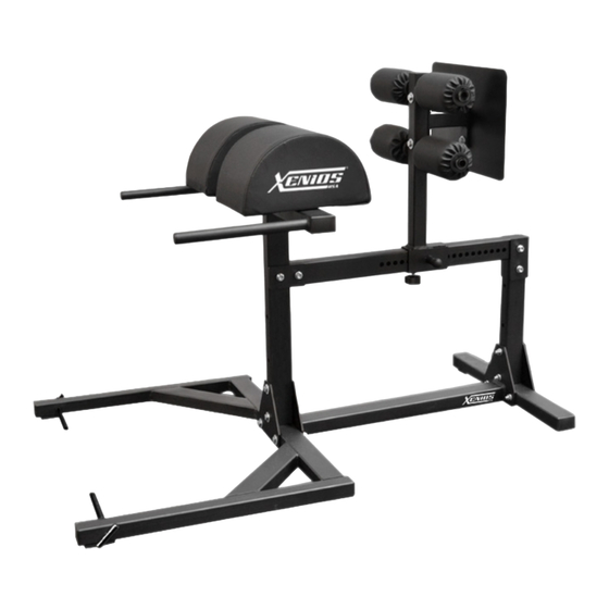 Xenios Strongmen GHD Bench Aassembly Instructions