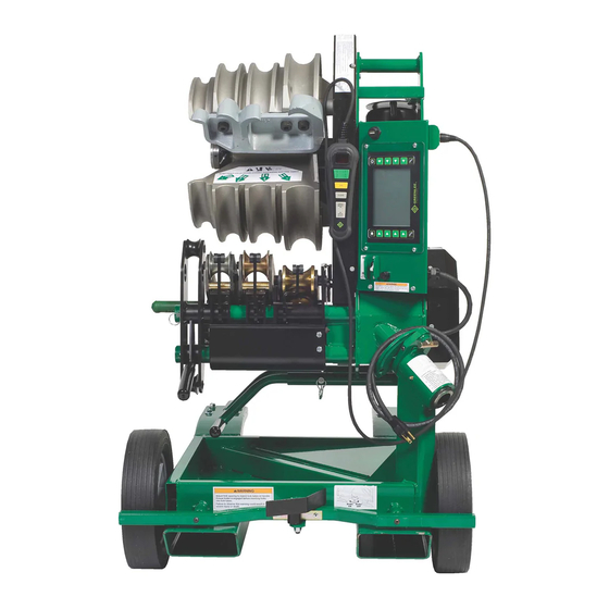 Greenlee IntelliBENDER 855GX Instruction Manual