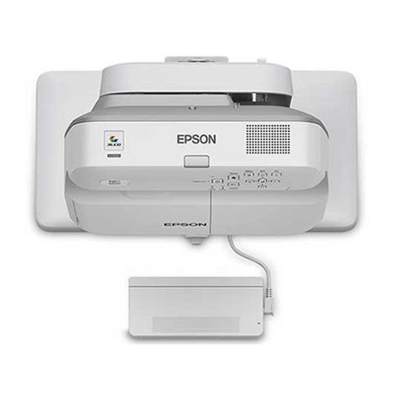 Epson EB-696Ui Manuals