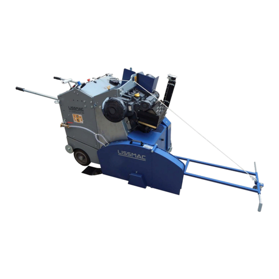 Lissmac Compactcut 900 Operating Manual