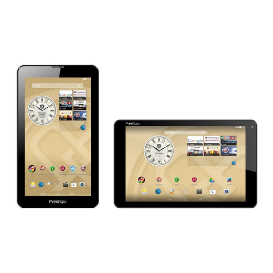 Prestigio MultiPad PMT5001 3G Manuals