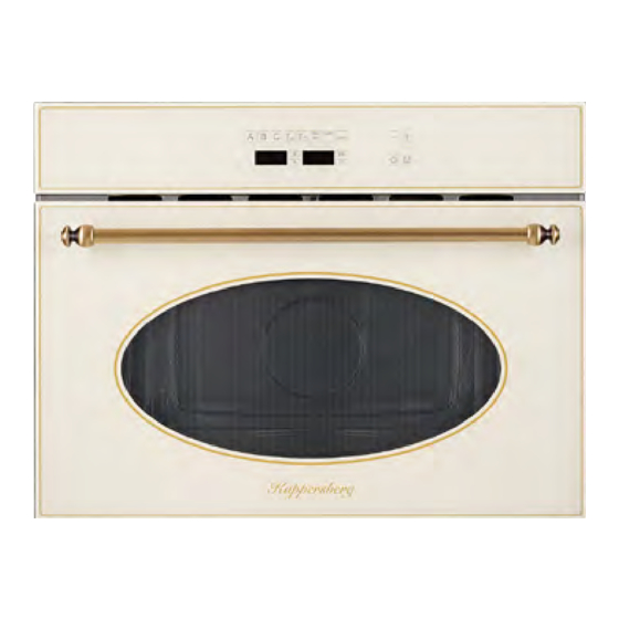 Kuppersberg RMW 963 Technical Passport