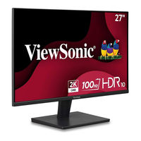 ViewSonic VS2725-2K User Manual
