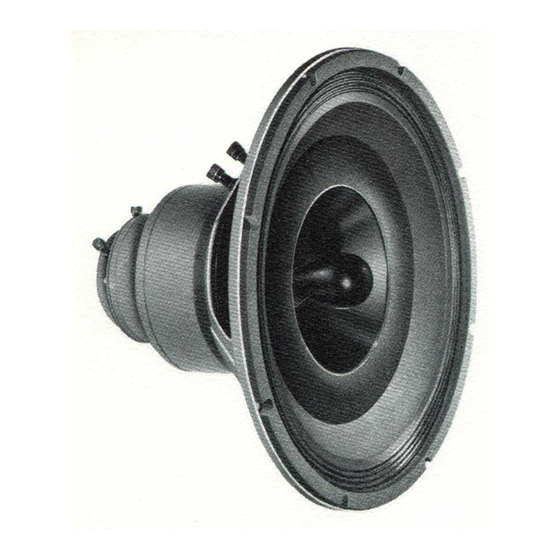 Altec Lansing 615A CEILING SPEAKERS Manual