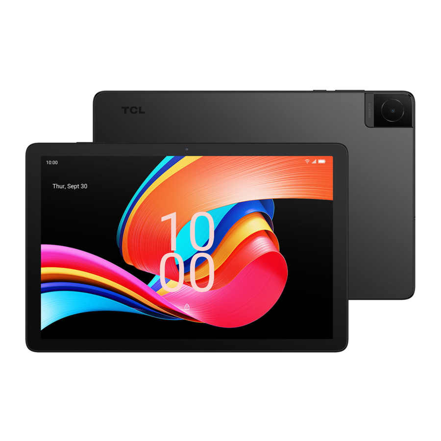 TCL TAB10 LTE Gen2 Manual